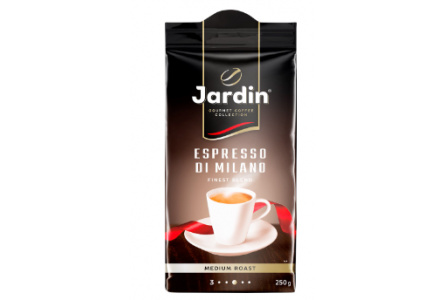 Кофе молотый JARDIN 250гр Espresso Di Milano 1/12шт