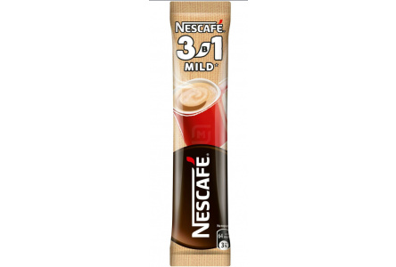 Кофе растворимый NESCAFE 3в1 14,5гр Мягкий 1/20шт