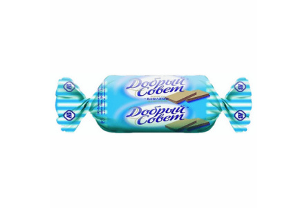 Конфеты ДОБРЫЙ СОВЕТ 150гр С вафлями на фруктозе 1/20шт