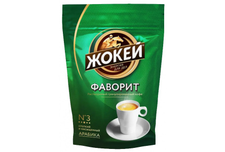 Кофе растворимый ЖОКЕЙ 150гр Фаворит м/у 1/8шт