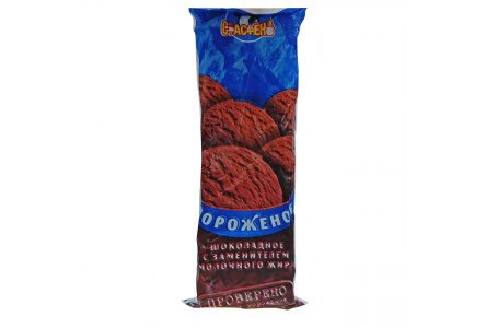 Мороженое СЛАСТЕНА 1000гр Классическое шоколадное 1/8шт