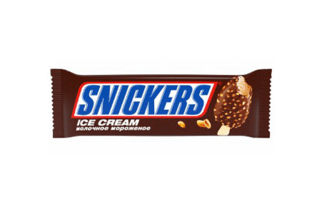 Мороженое SNICKERS 65гр Эскимо 1/24шт