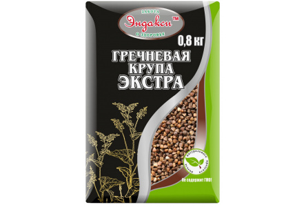 Крупа ЭНДАКСИ 800гр Гречневая Экстра 1/12шт