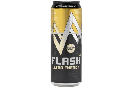 Напиток энерг FLASH ULTRA ENERGY 0,45л ж/б 1/24шт