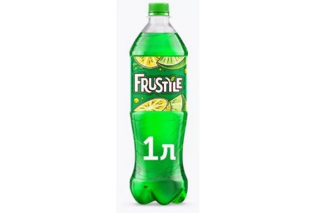 Напиток газ FRUSTYLE 1л Лимон/лайм ПЭТ 1/12шт