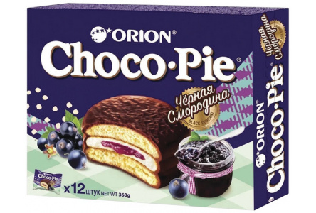 Печенье CHOCO PIE 360гр Черная смородина 1/8шт