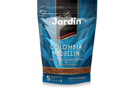 Кофе растворимый JARDIN 150гр Colombia Medellin №5 м/у 1/8шт