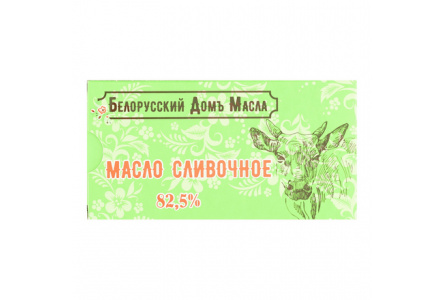 Масло растительно-сливочное БЕЛОРУССКИЙ ДОМЪ МАСЛА 160гр 82,5% 1/24шт