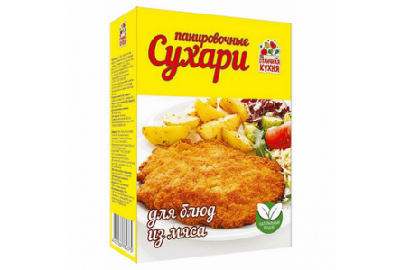 Сухари панировачные ОТЛИЧНАЯ КУХНЯ  200гр 1/40шт