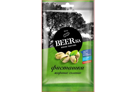 Фисташка BEERKa 80гр 1/30шт БО320