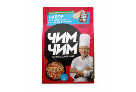 Набор д/приготовления ЧИМ-ЧИМ 160гр Салата из фунчозы м/у 1/12шт