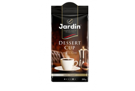 Кофе молотый JARDIN 250гр Dessert Cup м/у 1/12шт