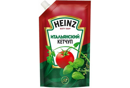 Кетчуп HEINZ 320гр Итальянский д/п 1/16шт