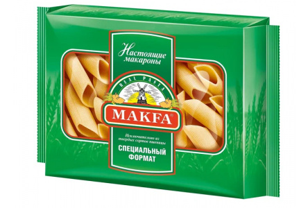 Макаронные изделия МАКФА 300гр Перья Королевские  А 1/12шт