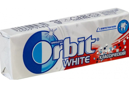 Жевательная резинка ORBIT Whitе классический 1/30шт