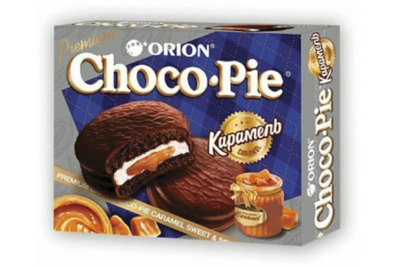 Печенье CHOCO PIE 360гр Карамель 1/8шт