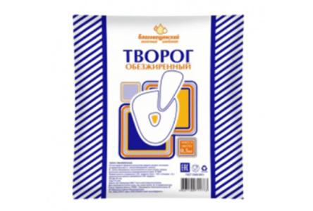 Творог О! 500гр 5% 1/8шт БМК Продукт без заменителя молочного жира