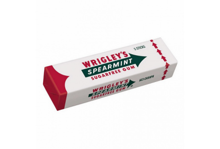 Жевательная резинка WRIGLEYS 13гр Spearmint 1/20шт