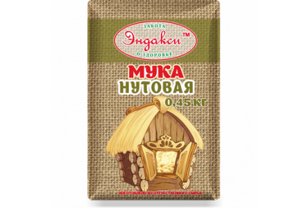 Мука ЭНДАКСИ 450гр Нутовая 1/10шт