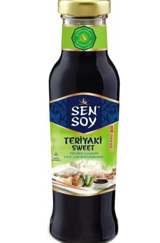 Соус SEN SOY 320гр Терияки премиум ст/б 1/6шт