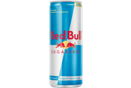 Напиток энерг RED BULL 0,250л Без сахара ж/б 1/24шт