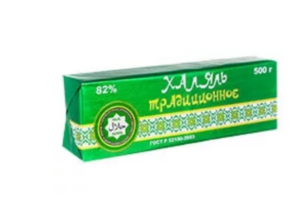 Спред растительно-жировой Халяль 500гр 72,5% 1/16шт