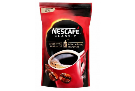 Кофе растворимый NESCAFE CLASSIC 130гр м/у 1/12шт