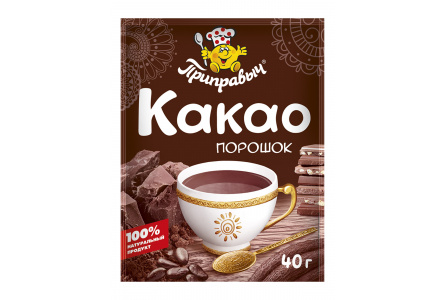 Какао ПРИПРАВЫЧ 40гр 1/20шт