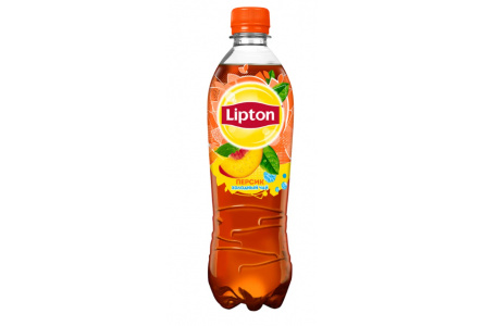 Чай холодный LIPTON 0,5л Персик ПЭТ 1/12шт