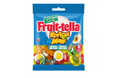 Мармелад жевательный FRUITTELA 70гр Крутой микс 1/30шт