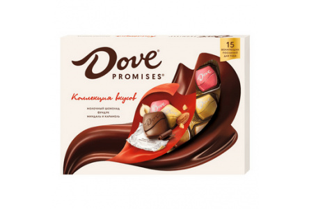 Набор конфет DOVE Promises 118гр Десертное ассорти 1/14шт