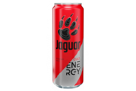 Напиток энерг JAGUAR 0,45л Cult ж/б 1/12шт