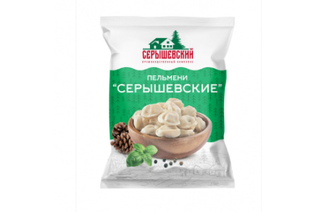 Пельмени СЕРЫШЕВСКИЙ 800гр 1/1шт