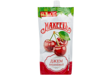 Джем МАХЕЕВЪ 300гр Вишневый дой-пак 1/16шт