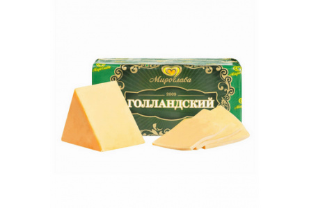 Сыр Голландский традиционный 45% брус Мирослава
