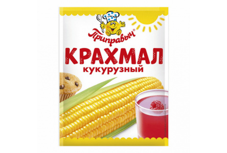 Крахмал ПРИПРАВЫЧ 50гр Кукурузный 1/20шт