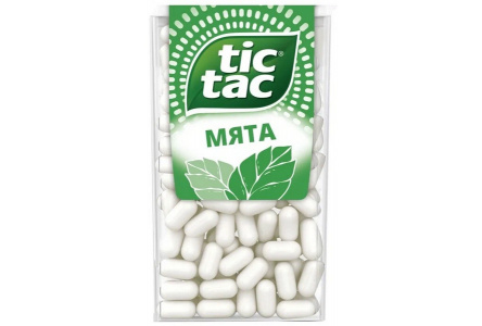 Драже TIC TAC 49гр Мята Т100 1/24шт