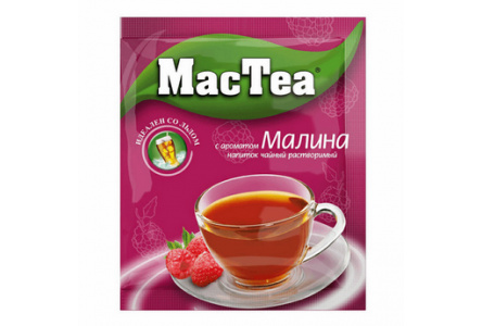 Напиток чайный MACTEA 16гр Малина 1/20шт