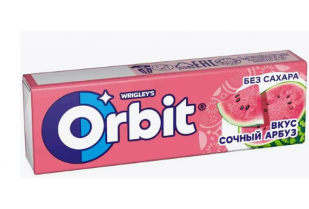 Жевательная резинка ORBIT 14гр Сочный Арбуз 1/30шт