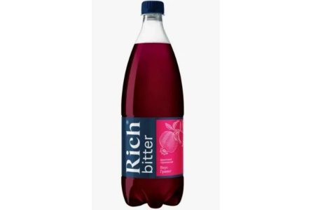 Напиток газ RICH 1л Гранат 1/12шт
