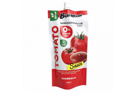 Соус BOMBBAR 240гр Сладкий томат д/п 1/10шт