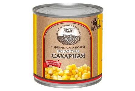 Кукуруза ЯНТА 400гр ГОСТ в/сж/б 1/12шт