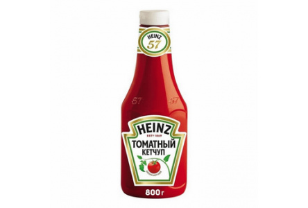 Кетчуп HEINZ 800гр Томатный пл/бут 1/8шт