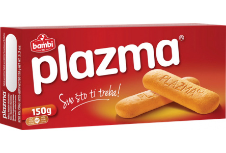 Печенье PLAZMA 150гр Бисквитное 1/12шт