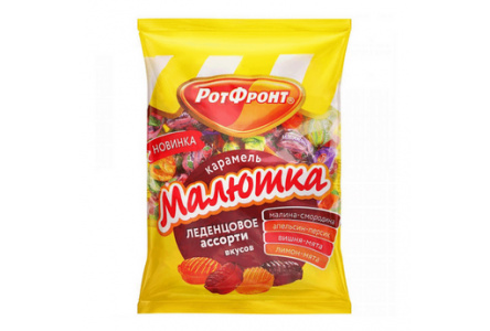 Карамель МАЛЮТКА 250гр Карамельное ассорти 1/10шт Рот Фронт