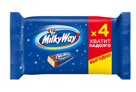 Шоколадный батончик MILKY WAY 104гр 1/28шт