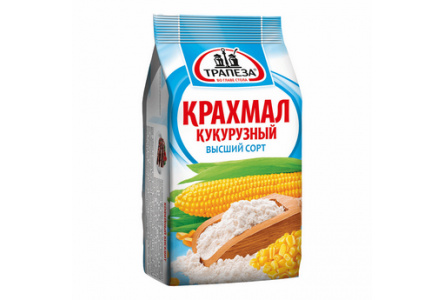 Крахмал ТРАПЕЗА 150гр Кукурузный 1/10шт