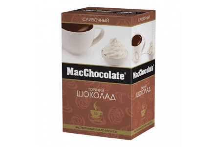 Шоколад горячий MACCHOCOLATE 20гр 1/10шт*10