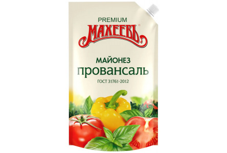 Майонез МАХЕЕВЪ 770гр Провансаль классика 50,5% д/п 1/10шт