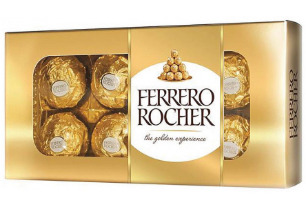 Набор конфет FERRERO ROCHER 75гр Т-6 Пенал 1/8шт